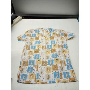 O'lico scrubs top puppies and kittens size Small